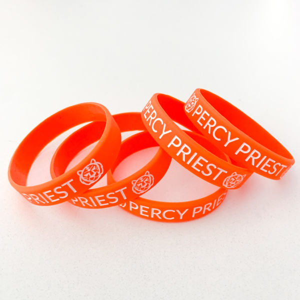 PPE orange wristbands Percy Priest Elementary