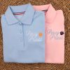 Girls Pink Collared Shirt - Image 3