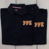 Boys Navy Sport Collared Shirt - Image 4