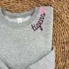 Girls Grey Tigers Sweatshirt - Image 2