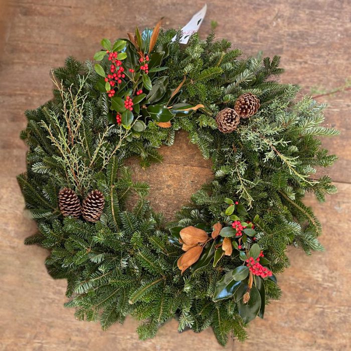 Premium 24" Fraser Fir Wreath
