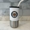 18 oz. Insulted Cup With Lid and Straw