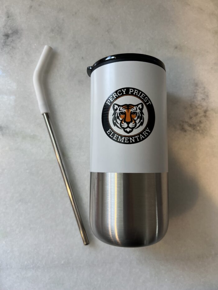 18 oz. Insulted Cup With Lid and Straw - Image 2