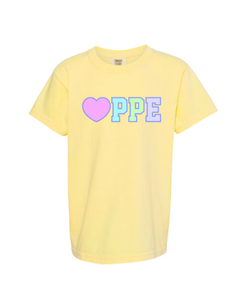 Youth Yellow Comfort Colors