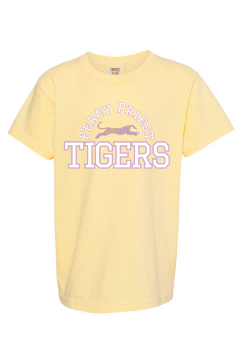 Butter yellow t-shirt (adult and youth)