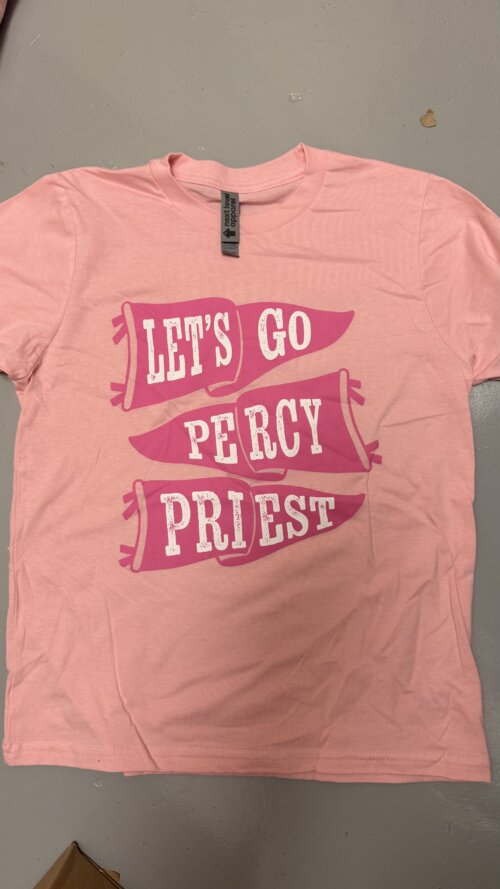 "Let's Go Percy Priest" T-shirt